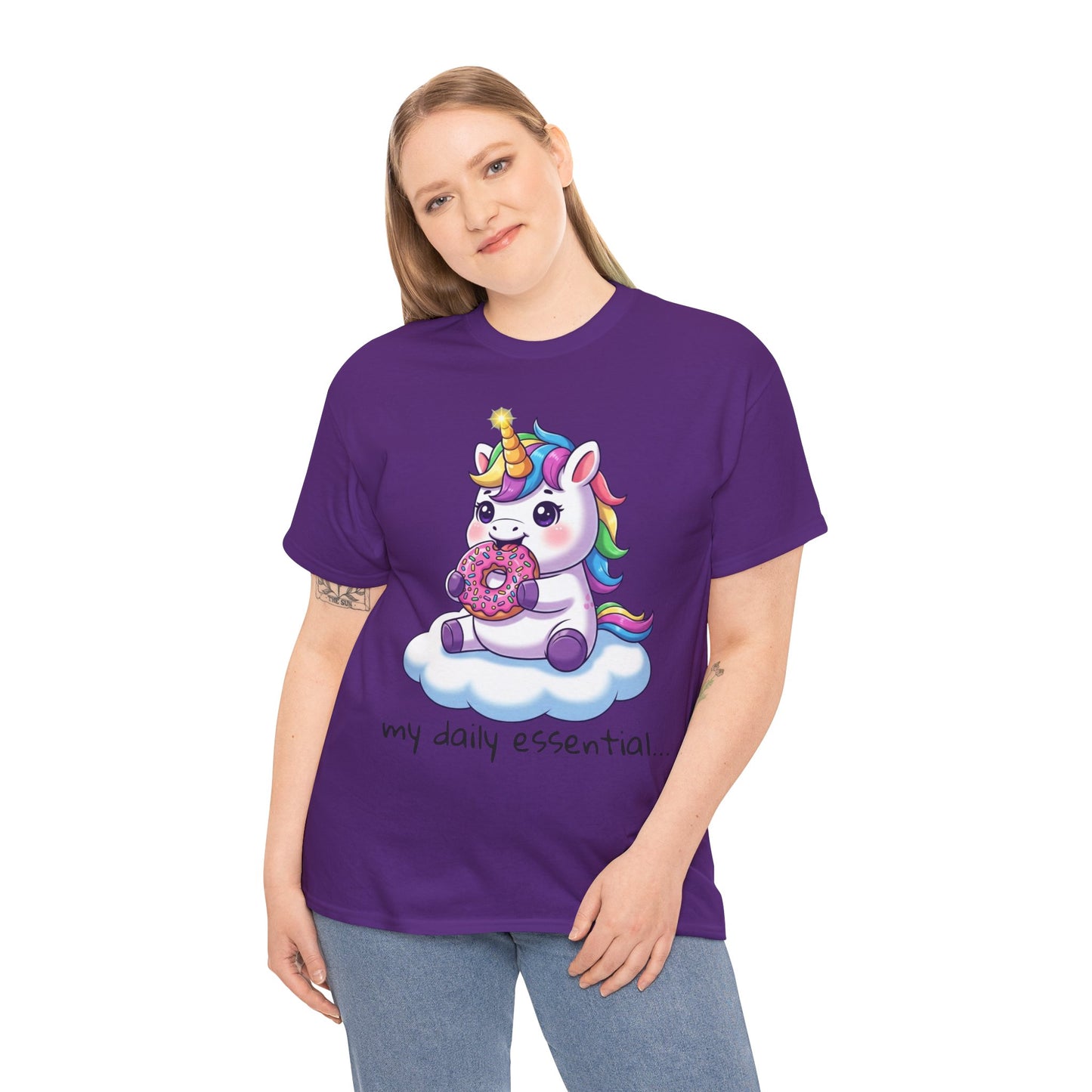 Cute Unicorn Donut Tee