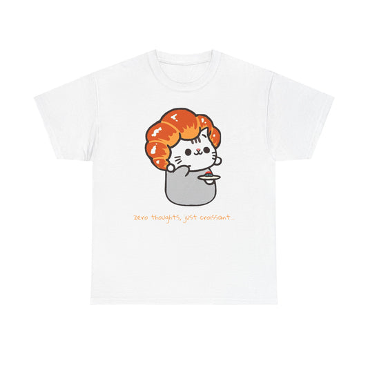 Cute Cat Croissant T-Shirt