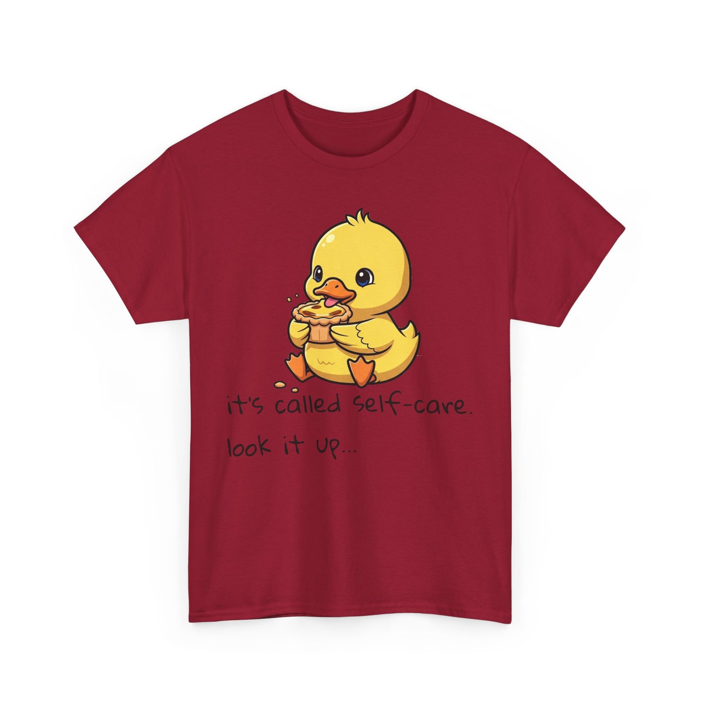 Cute Self-Care Duck Tee