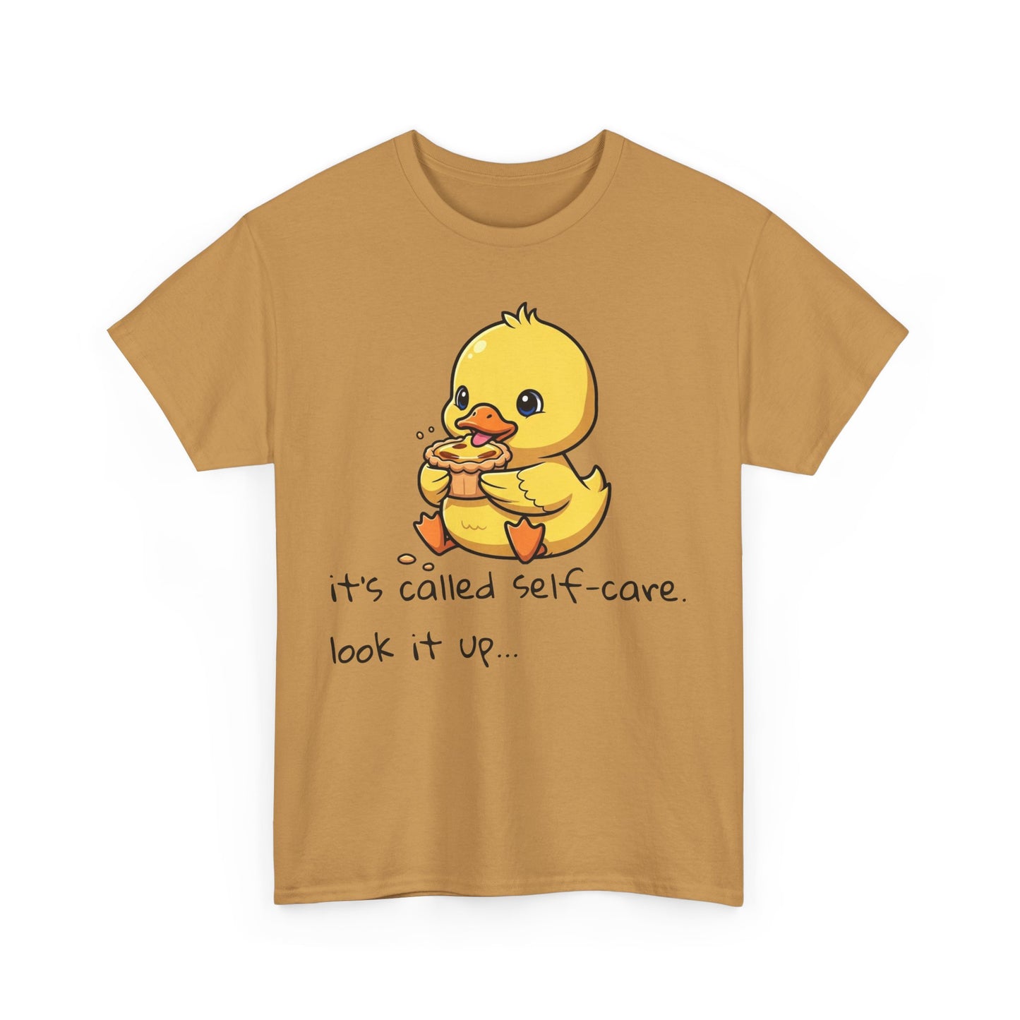 Cute Self-Care Duck Tee