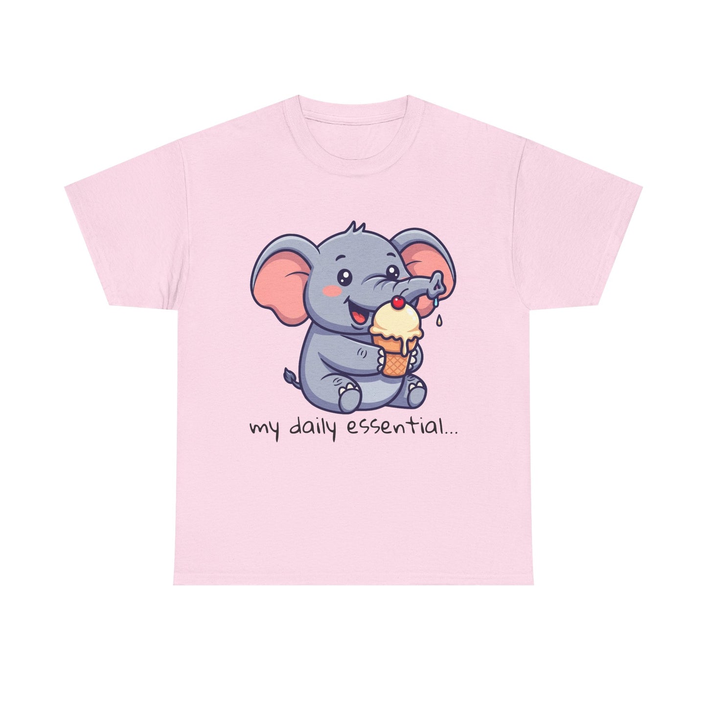 Adorable Elephant Graphic Tee
