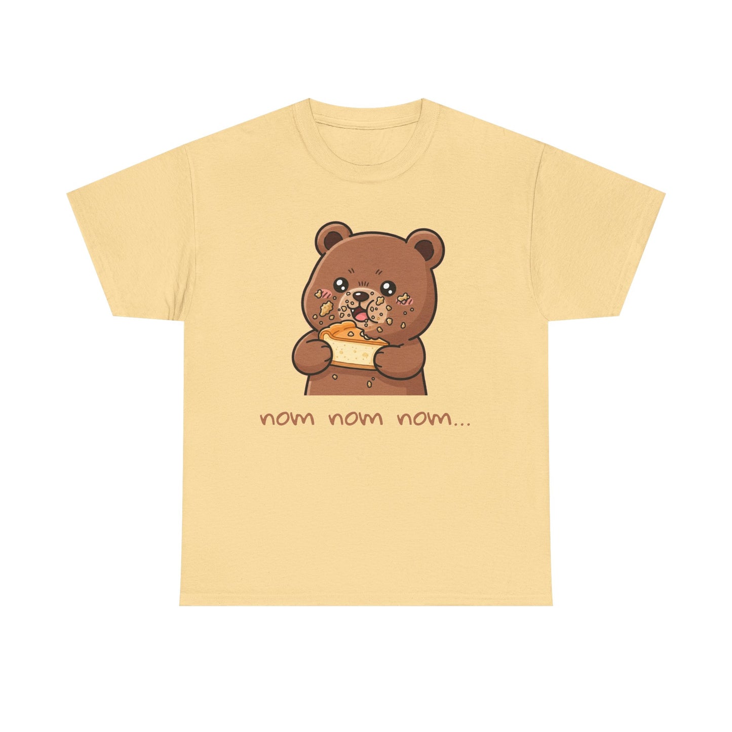 Cute Bear Eating Tee