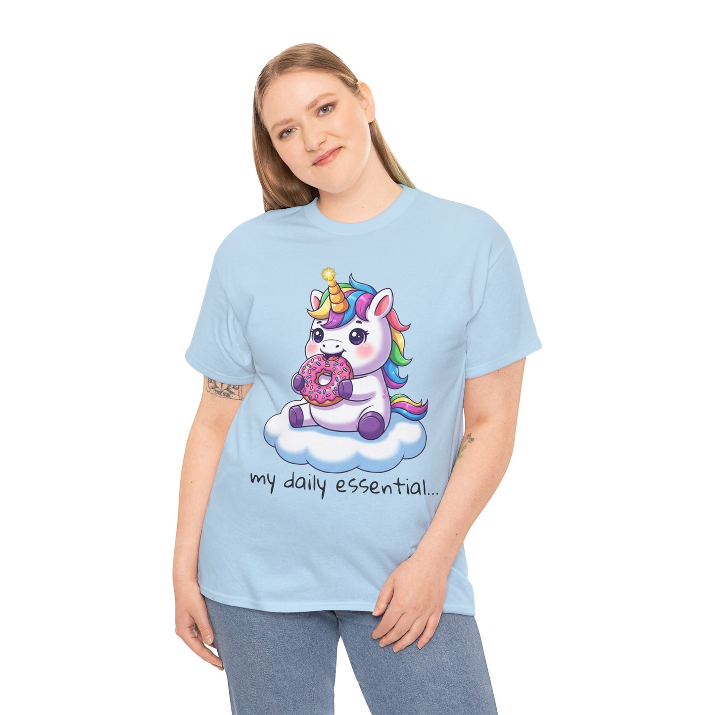 Cute Unicorn Donut Tee