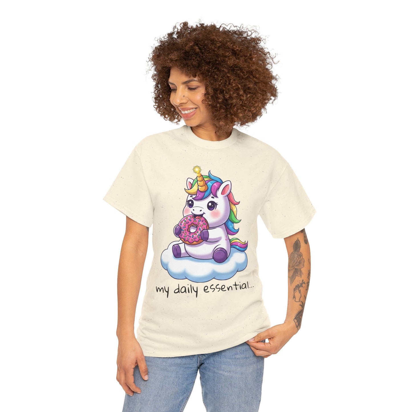 Cute Unicorn Donut Tee