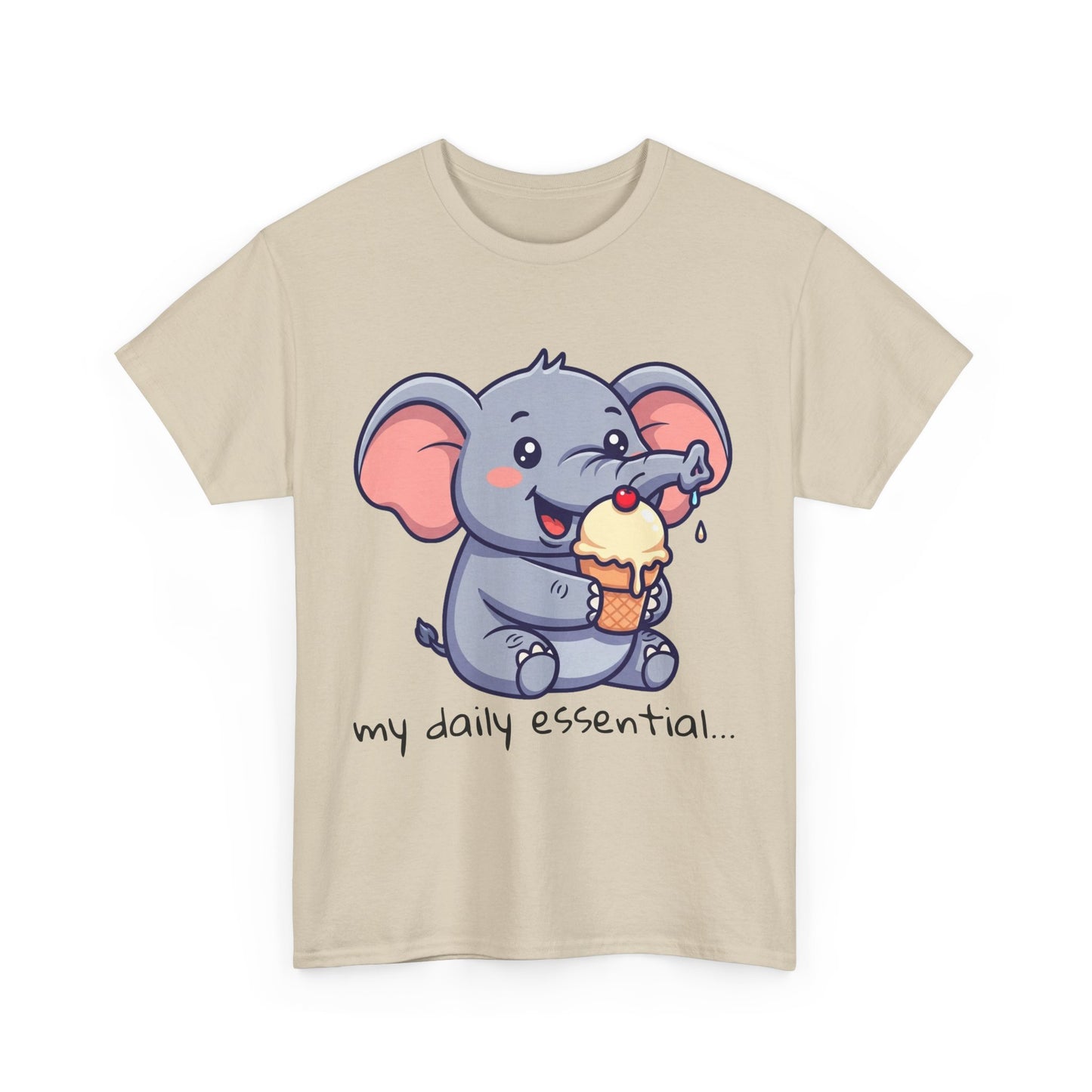 Adorable Elephant Graphic Tee