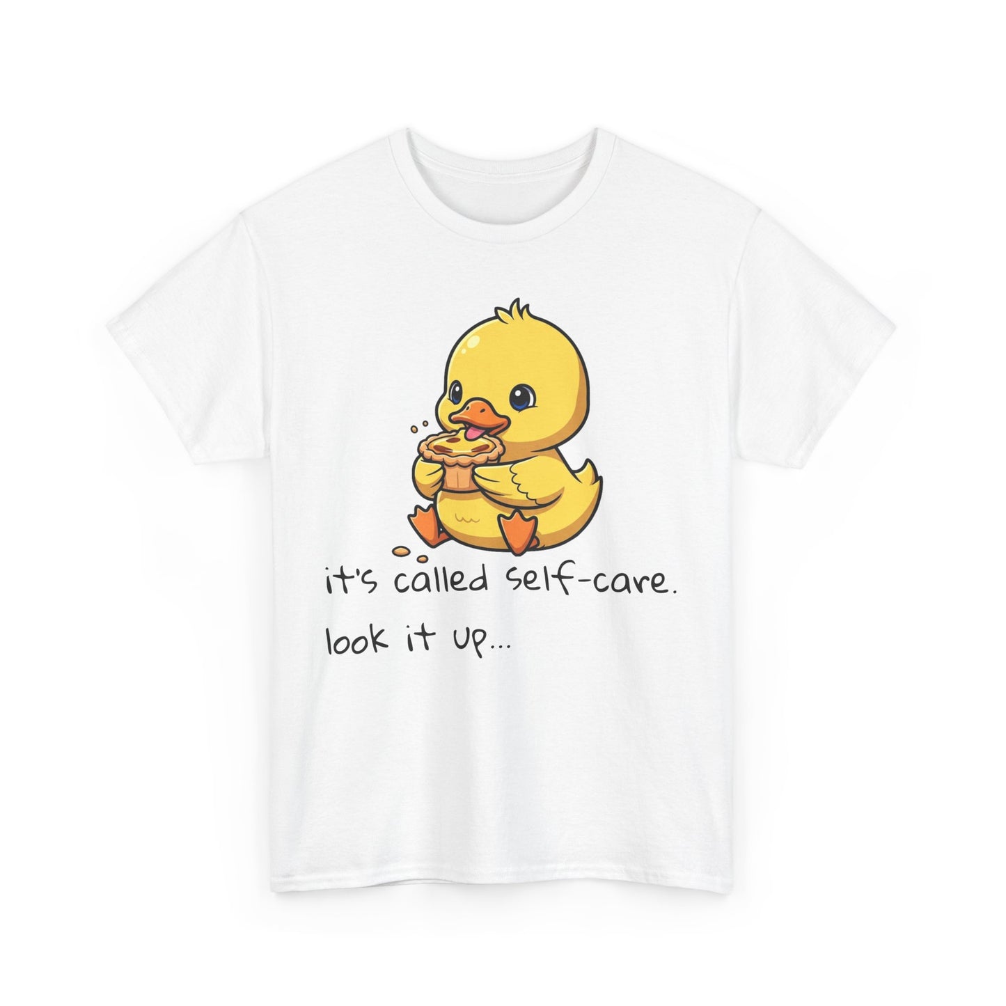Cute Self-Care Duck Tee