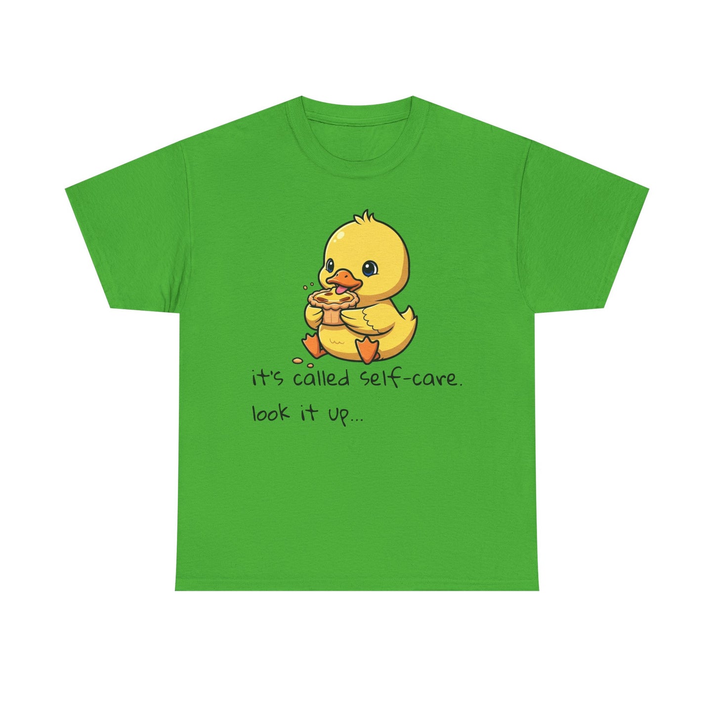 Cute Self-Care Duck Tee