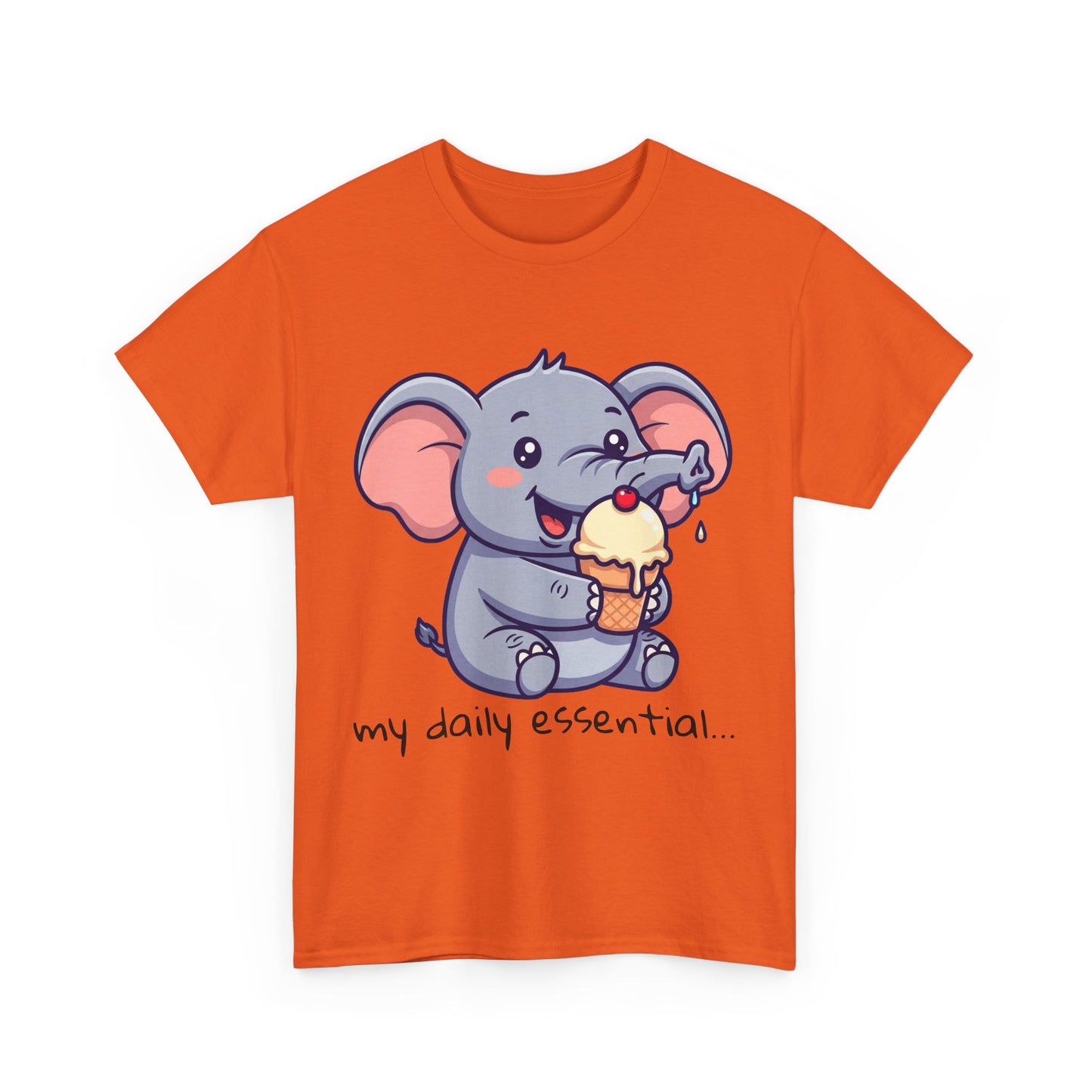 Adorable Elephant Graphic Tee