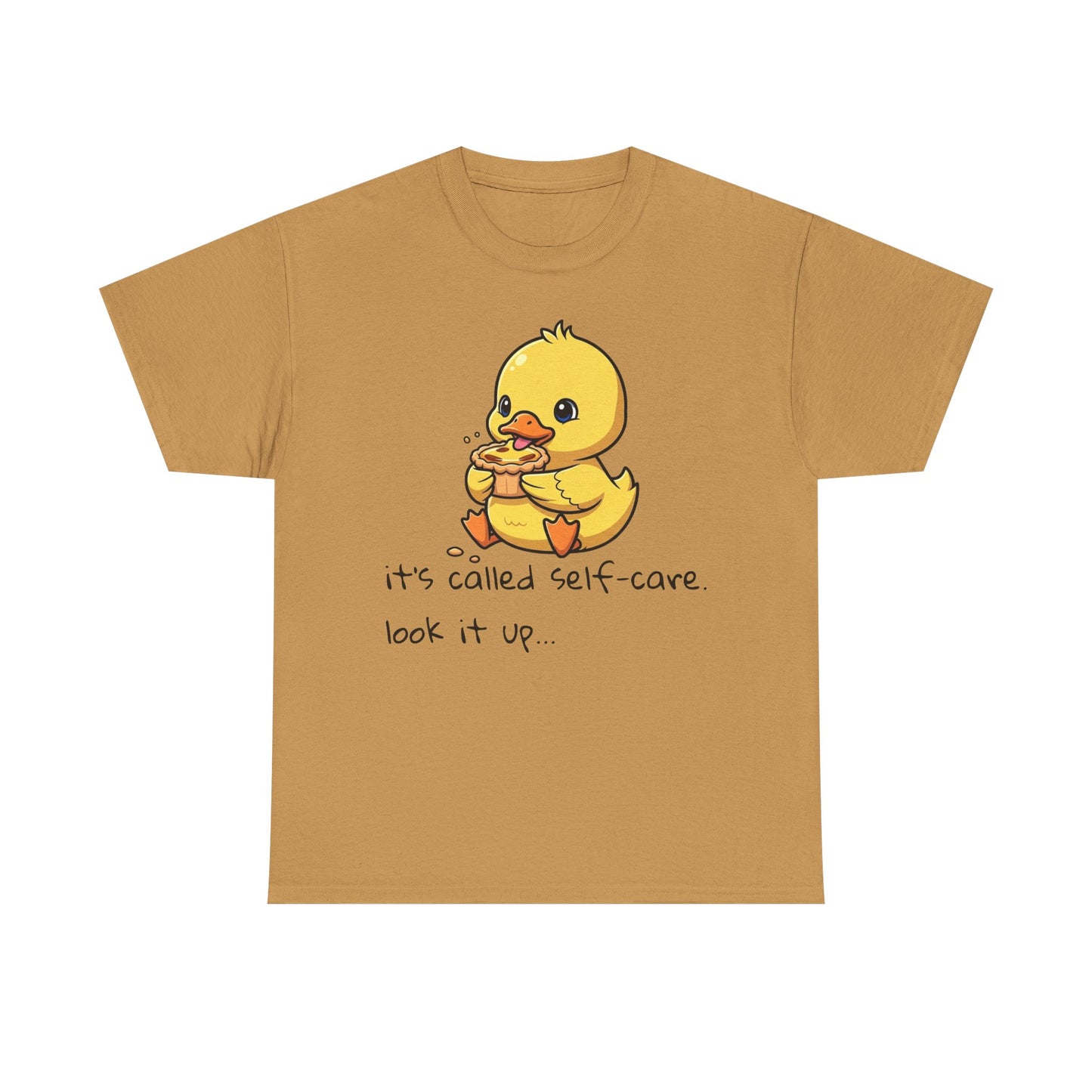 Cute Self-Care Duck Tee