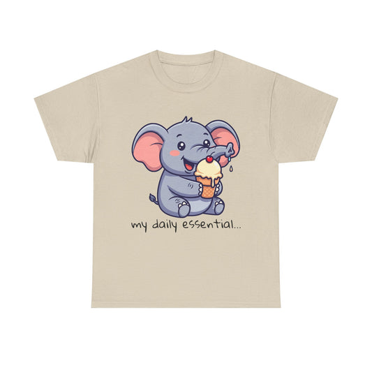 Adorable Elephant Graphic Tee