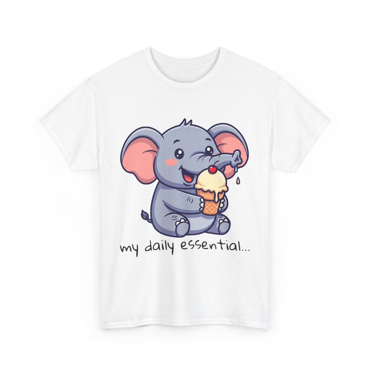 Adorable Elephant Graphic Tee