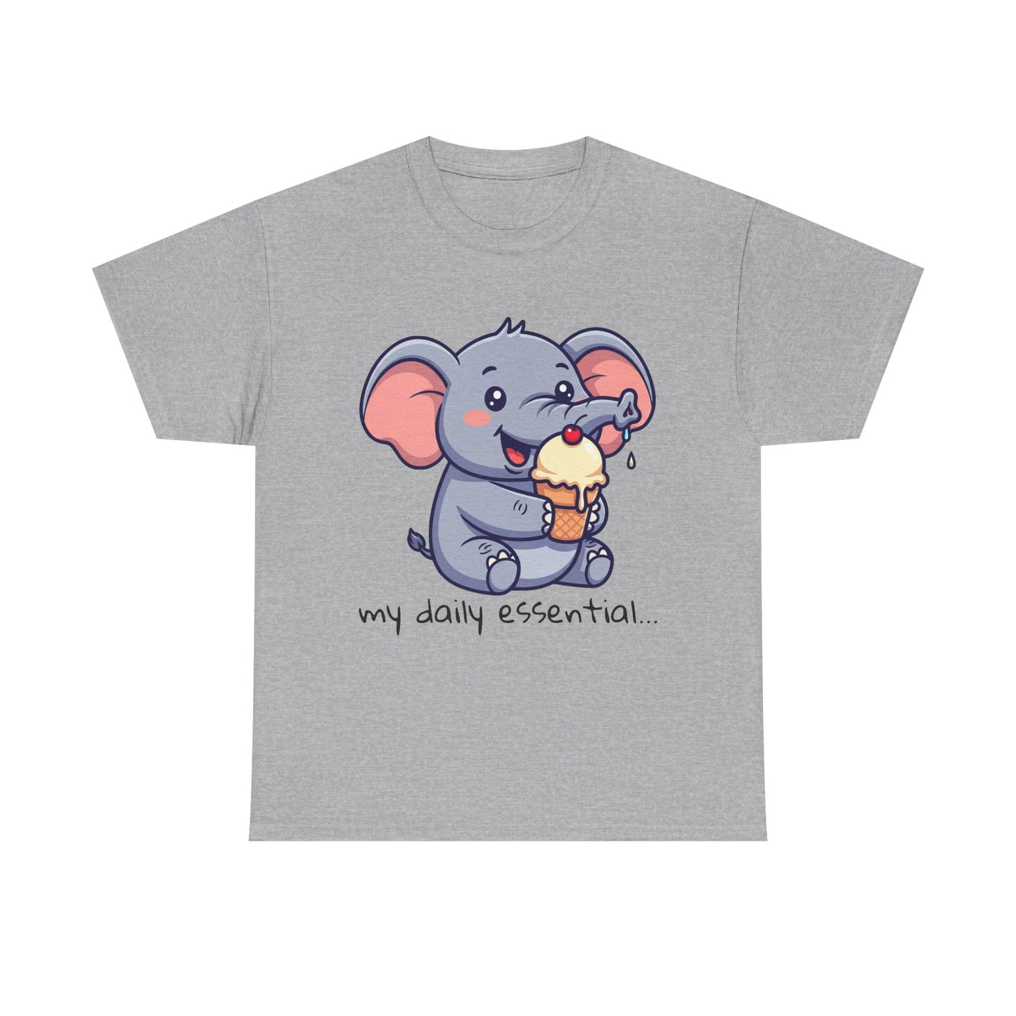 Adorable Elephant Graphic Tee