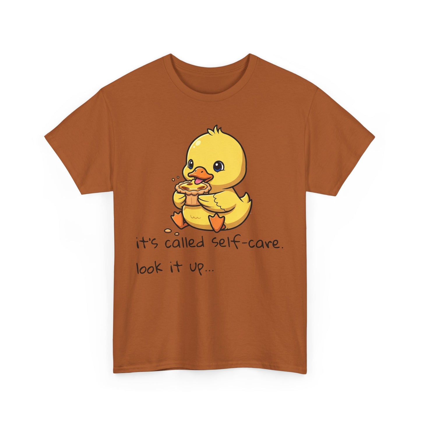 Cute Self-Care Duck Tee