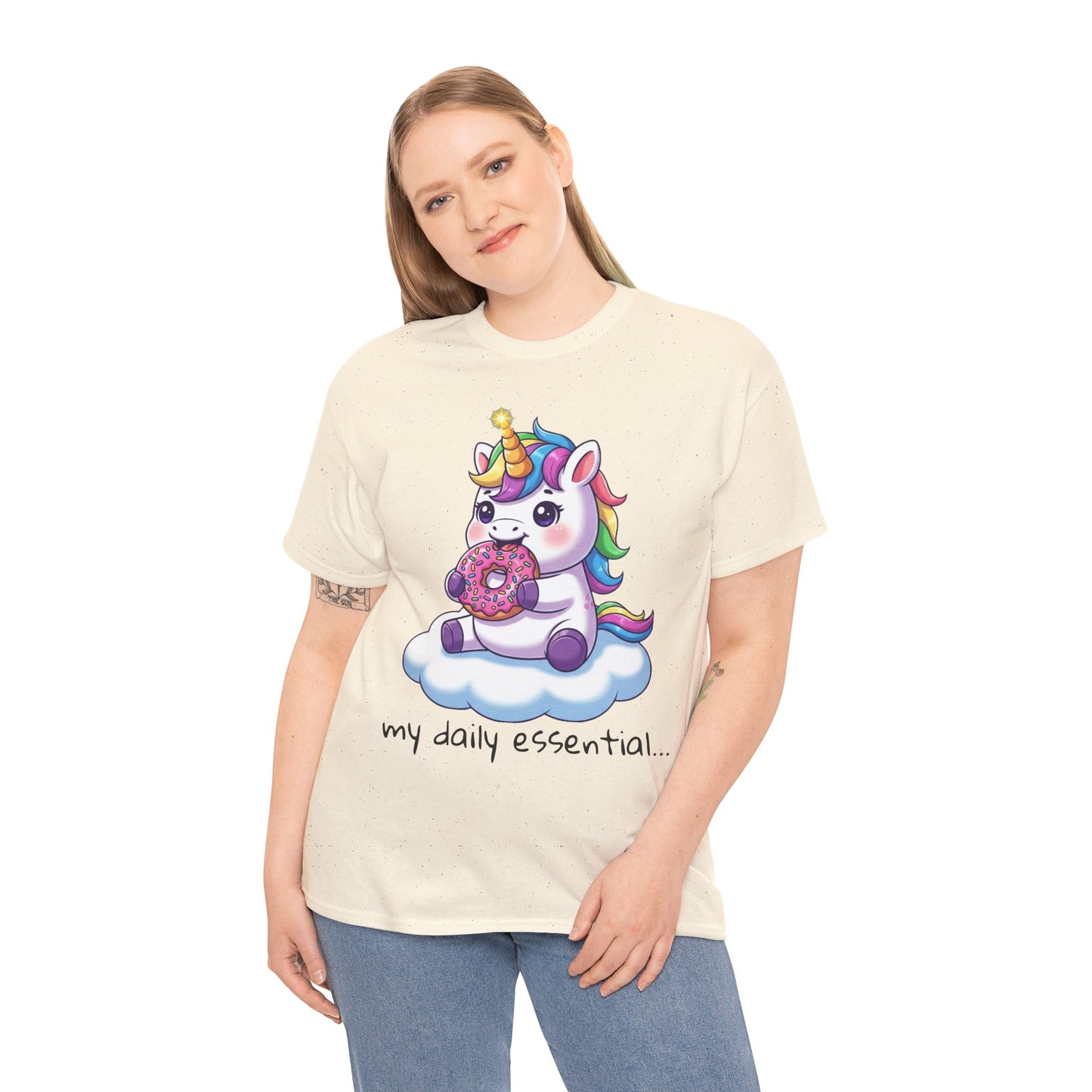Cute Unicorn Donut Tee