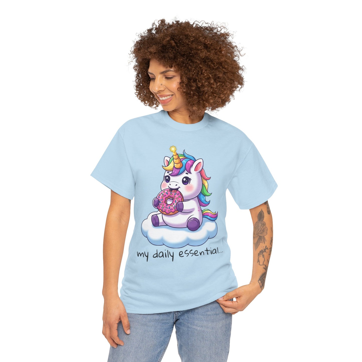 Cute Unicorn Donut Tee