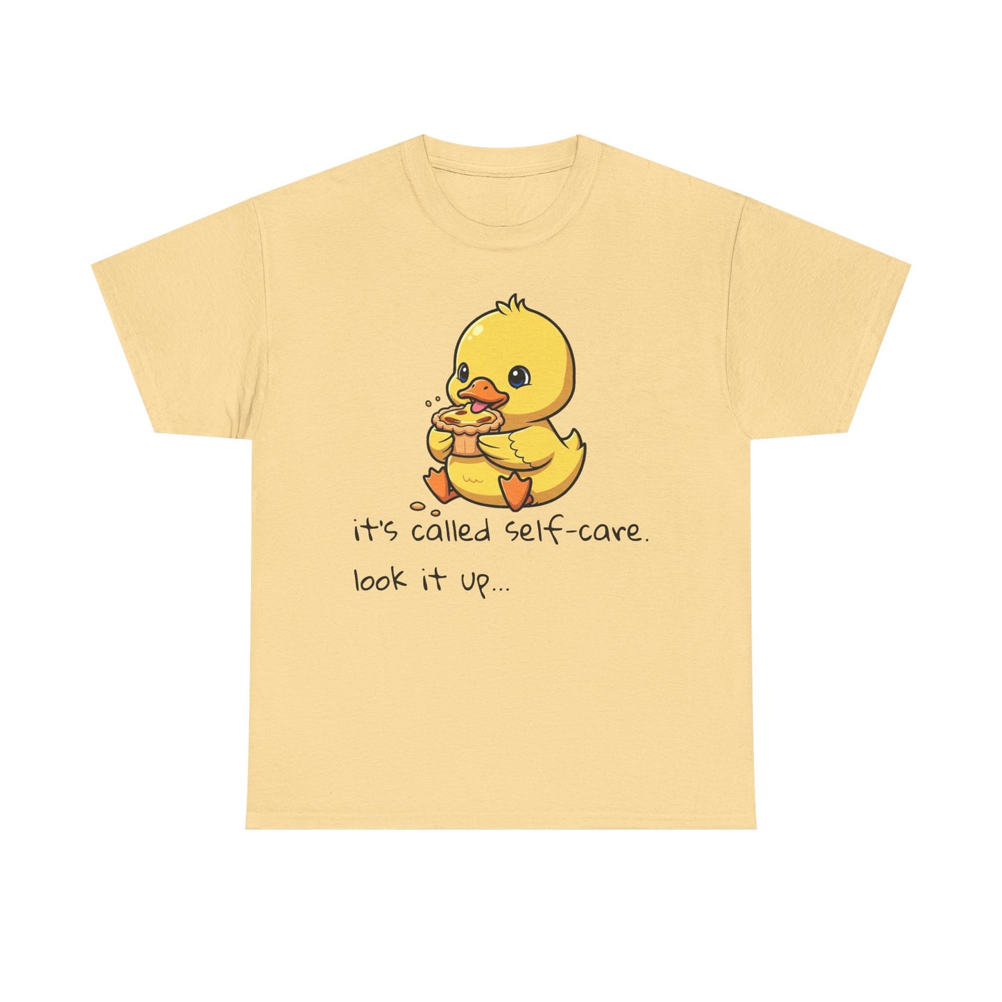 Cute Self-Care Duck Tee