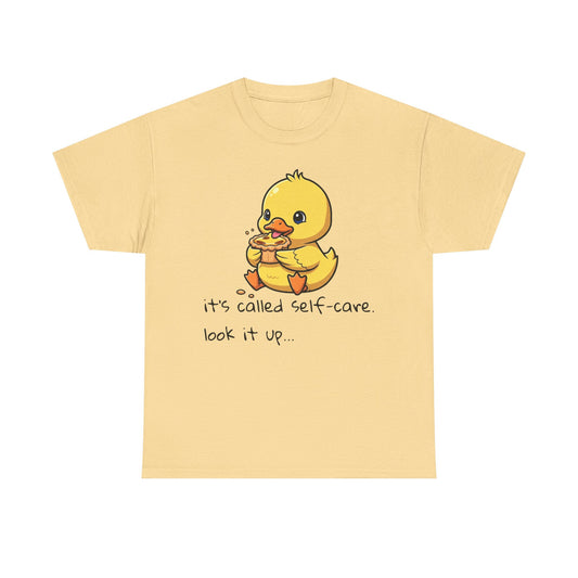 Cute Self-Care Duck Tee