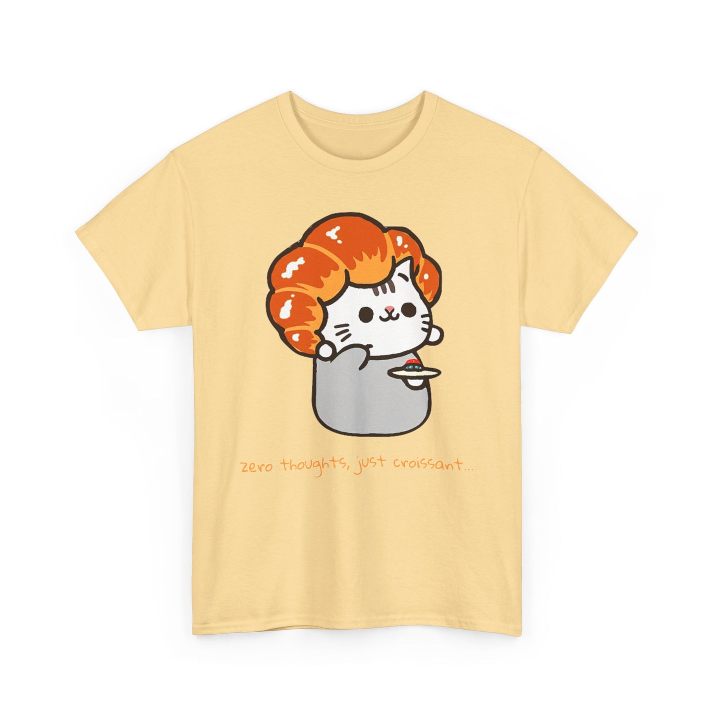 Cute Cat Croissant T-Shirt