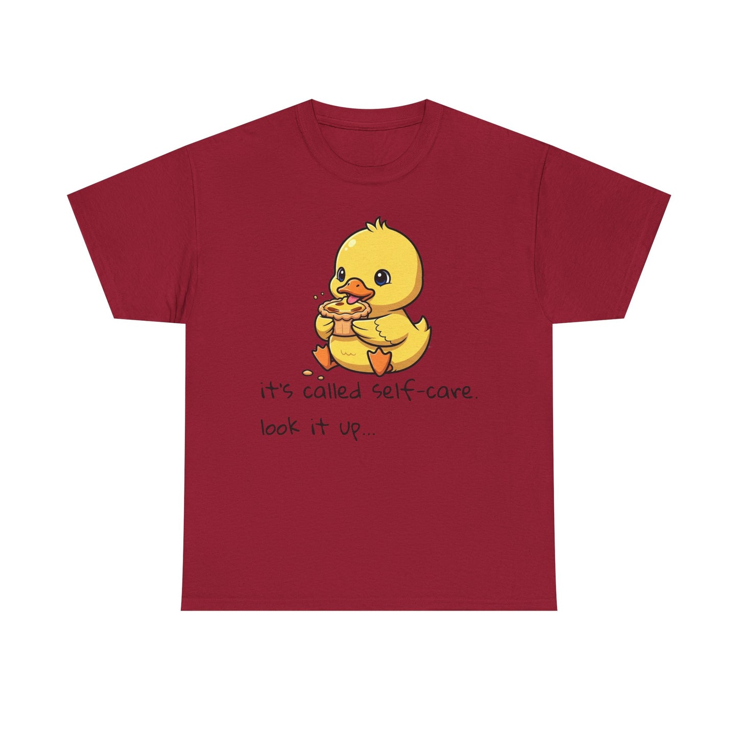 Cute Self-Care Duck Tee