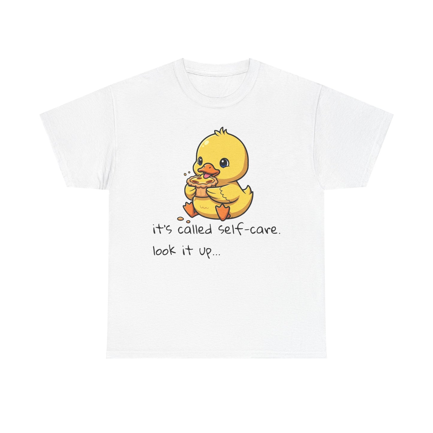 Cute Self-Care Duck Tee