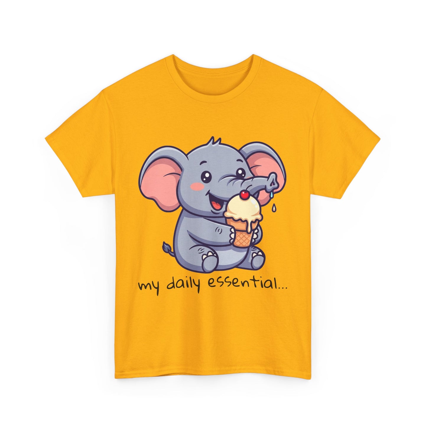Adorable Elephant Graphic Tee