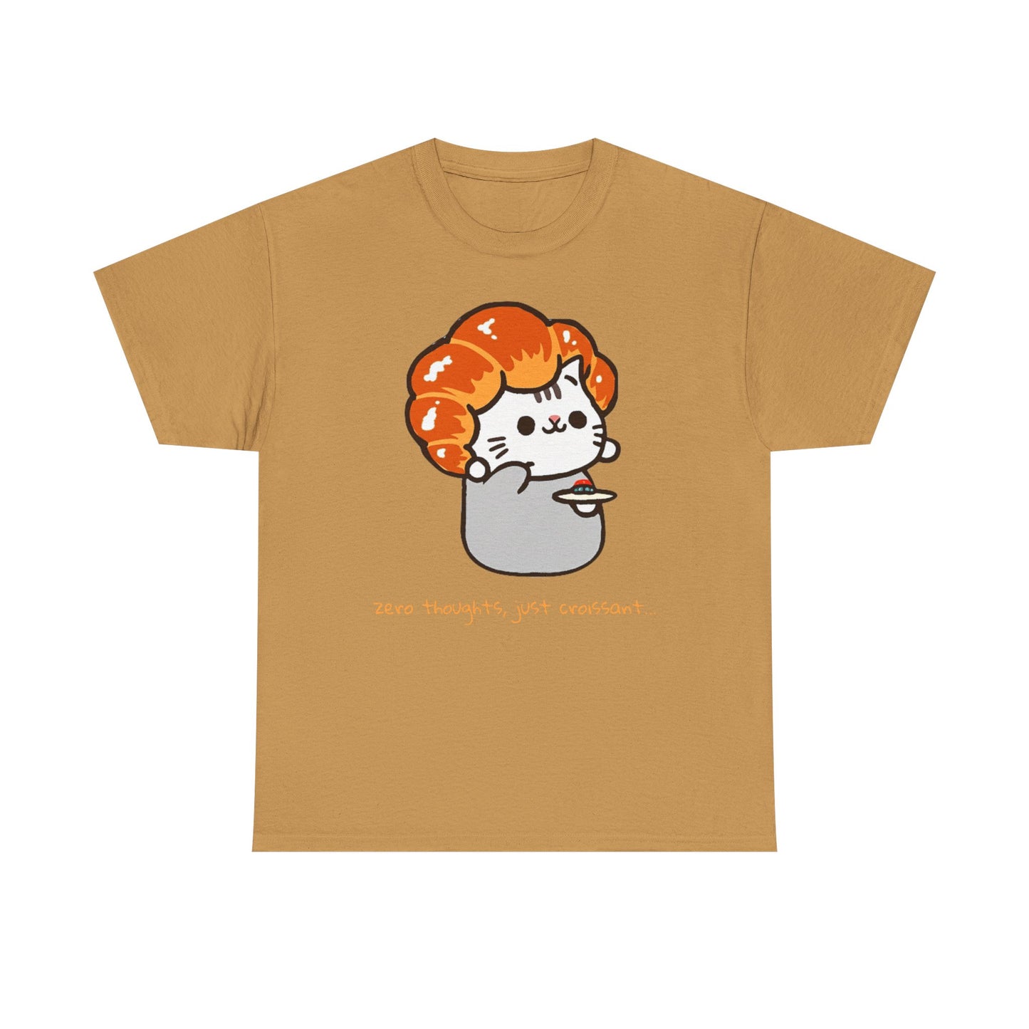 Cute Cat Croissant T-Shirt