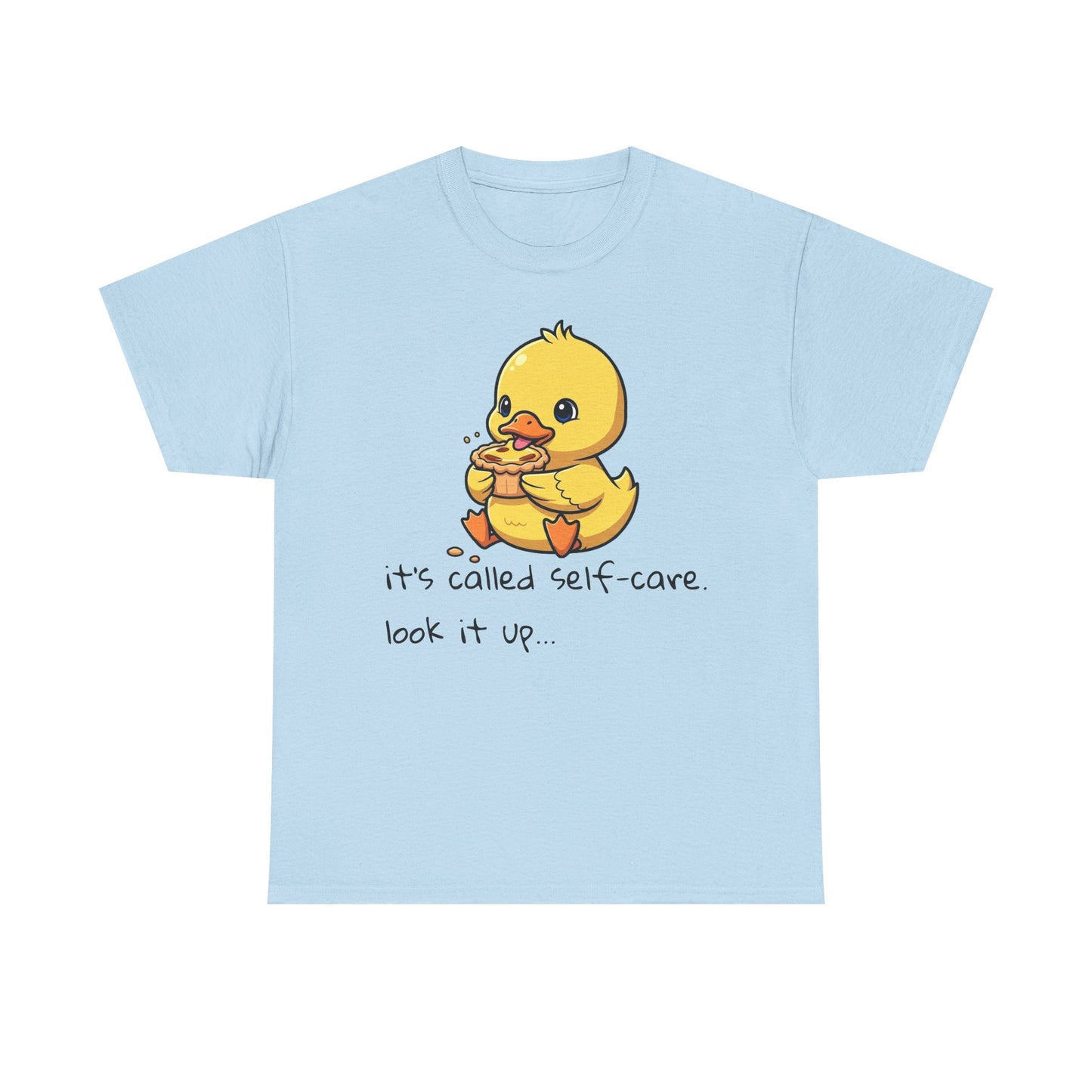 Cute Self-Care Duck Tee