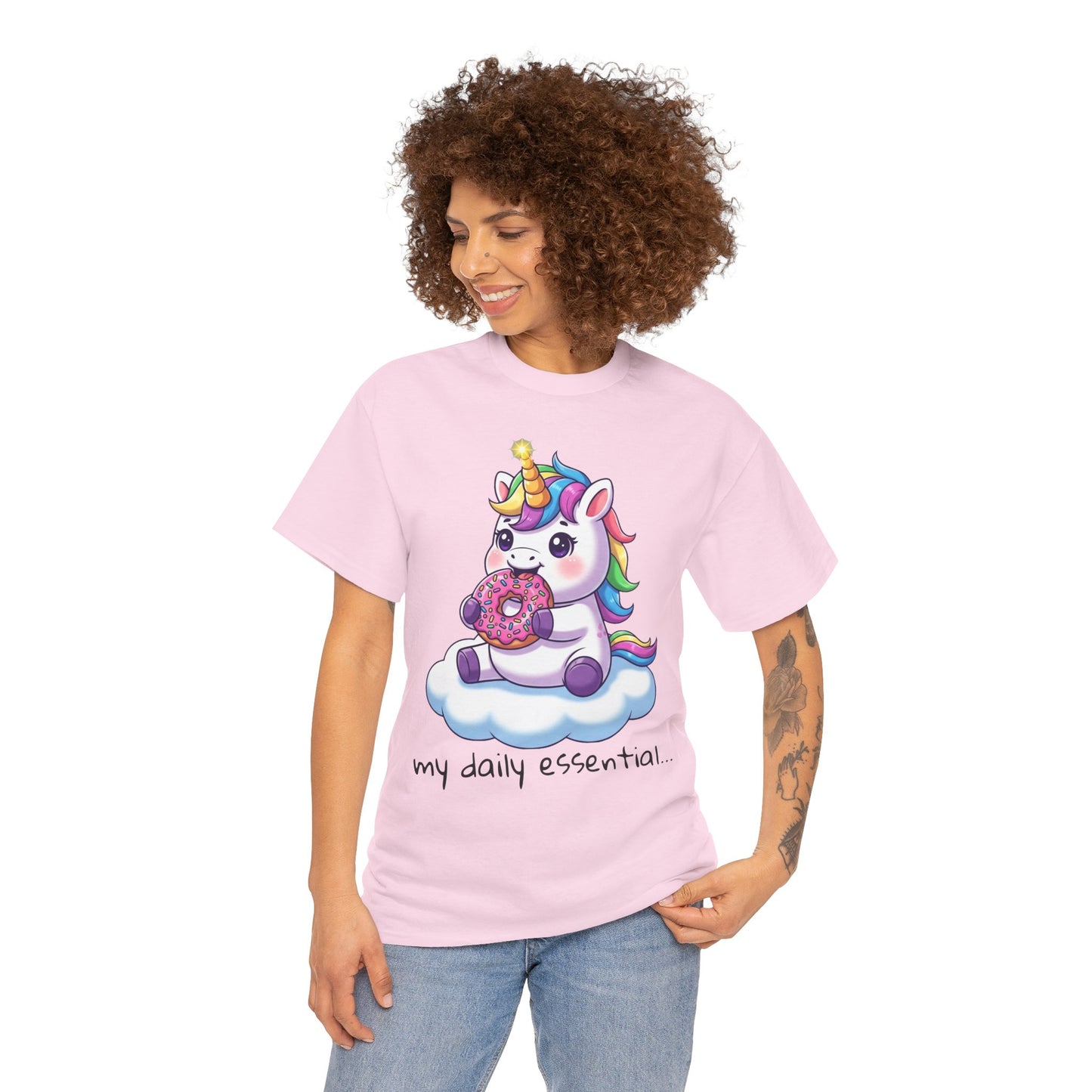 Cute Unicorn Donut Tee