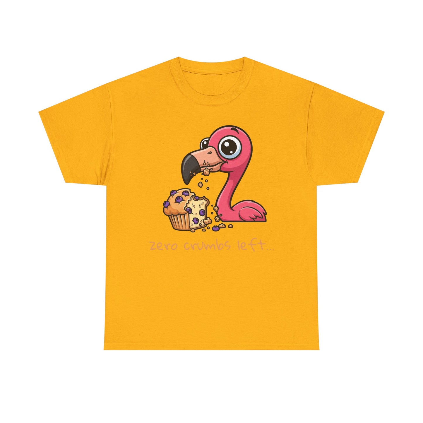 Cute Flamingo Tee - Zero Crumbs Left