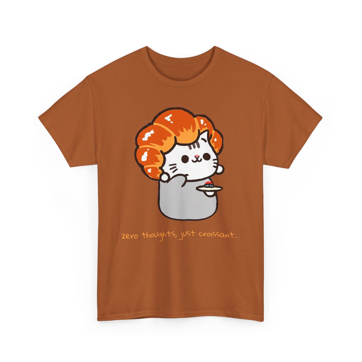 Cute Cat Croissant T-Shirt