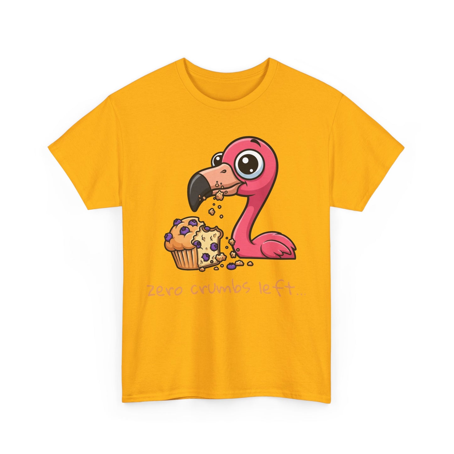 Cute Flamingo Tee - Zero Crumbs Left