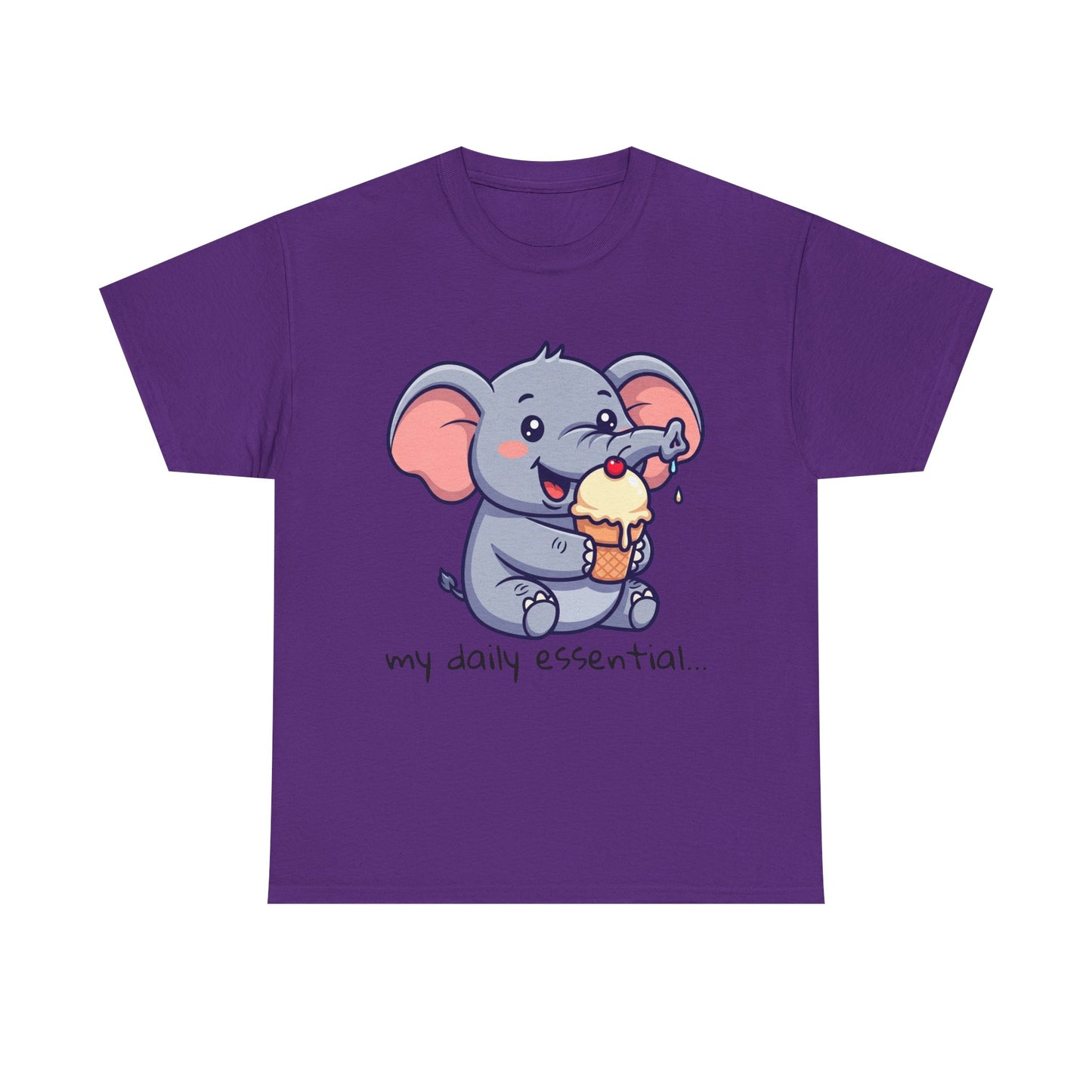 Adorable Elephant Graphic Tee