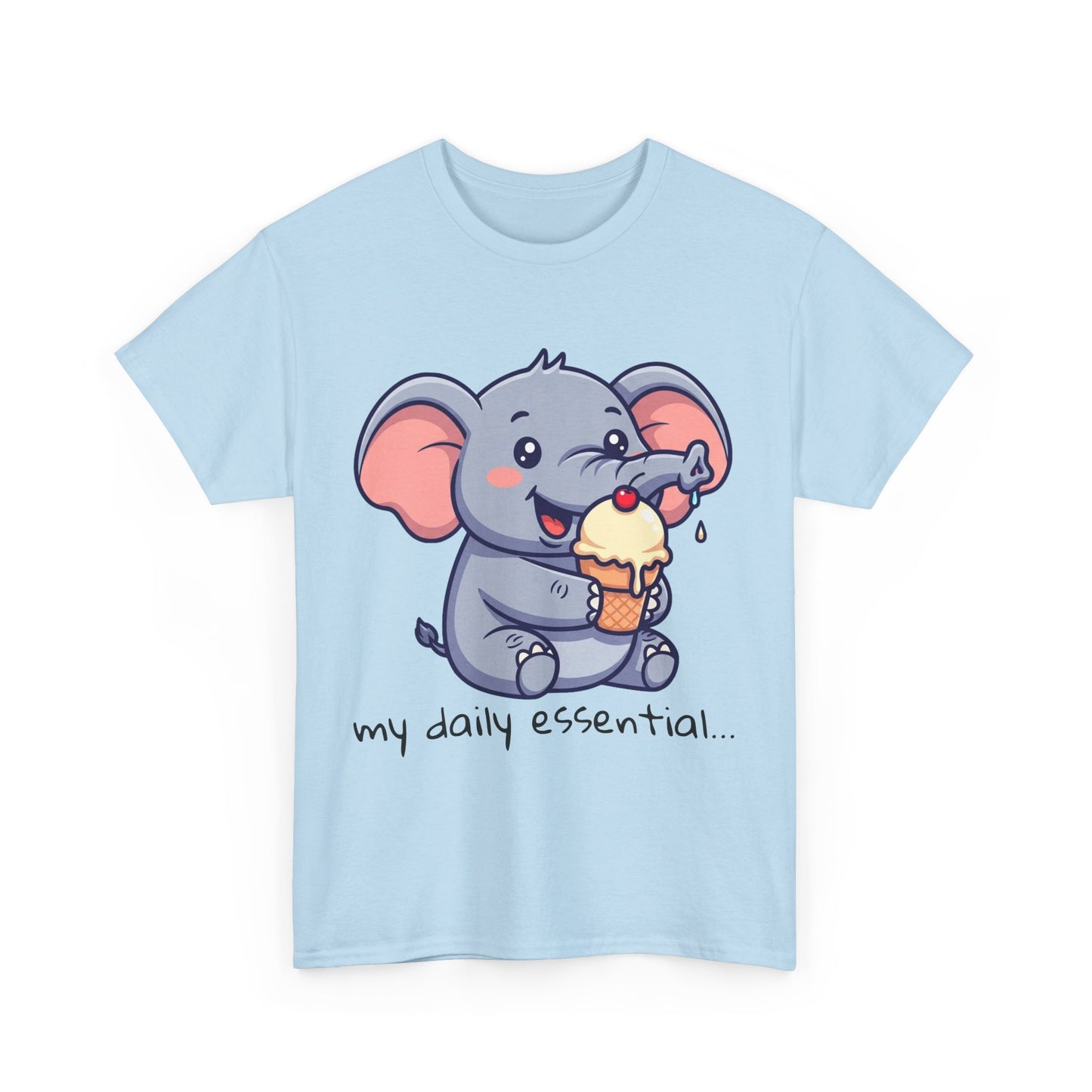 Adorable Elephant Graphic Tee
