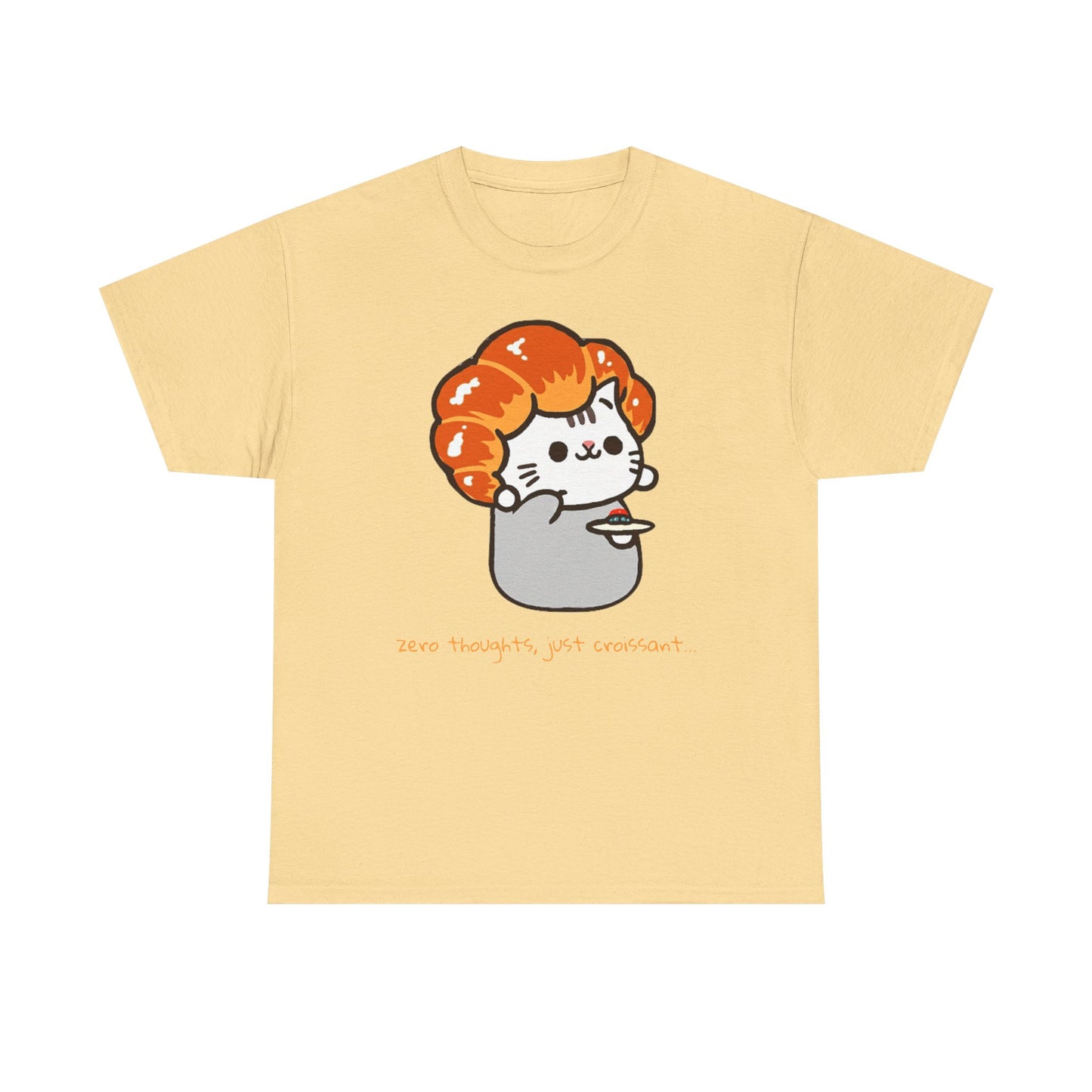 Cute Cat Croissant T-Shirt