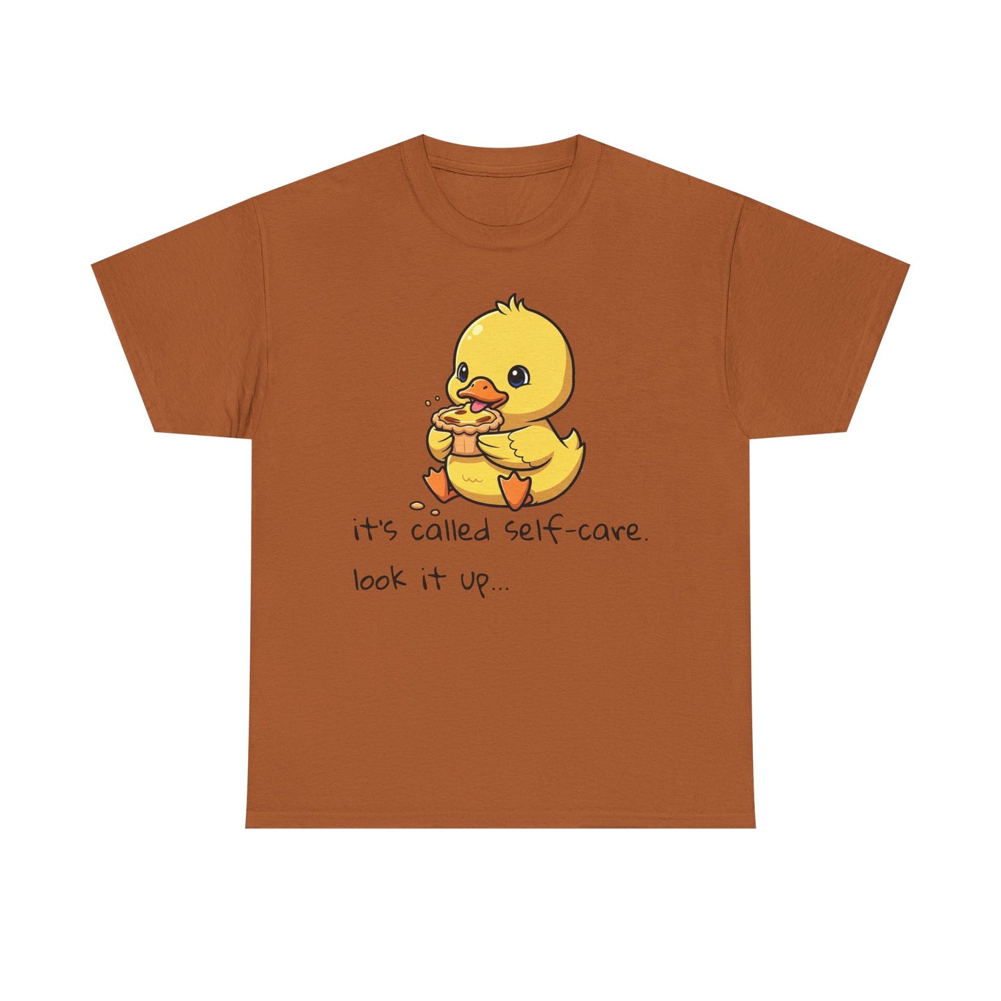 Cute Self-Care Duck Tee