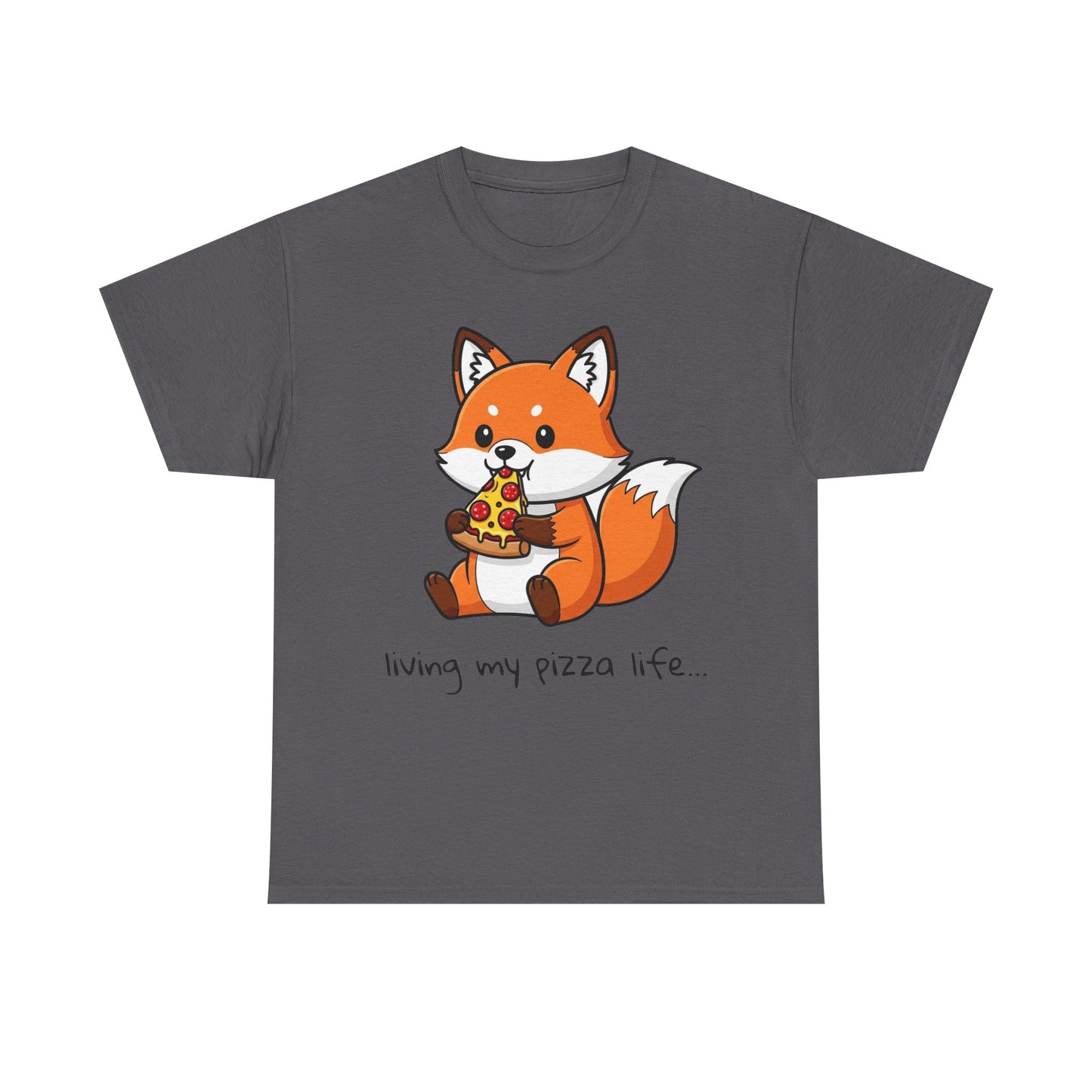Cute Fox Pizza Life Tee
