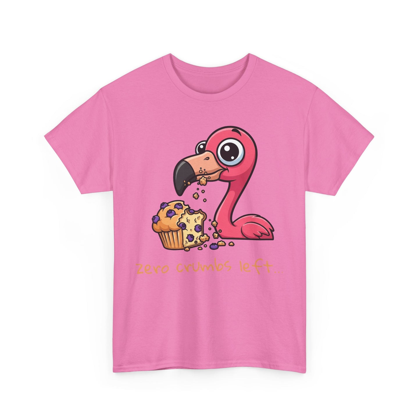 Cute Flamingo Tee - Zero Crumbs Left