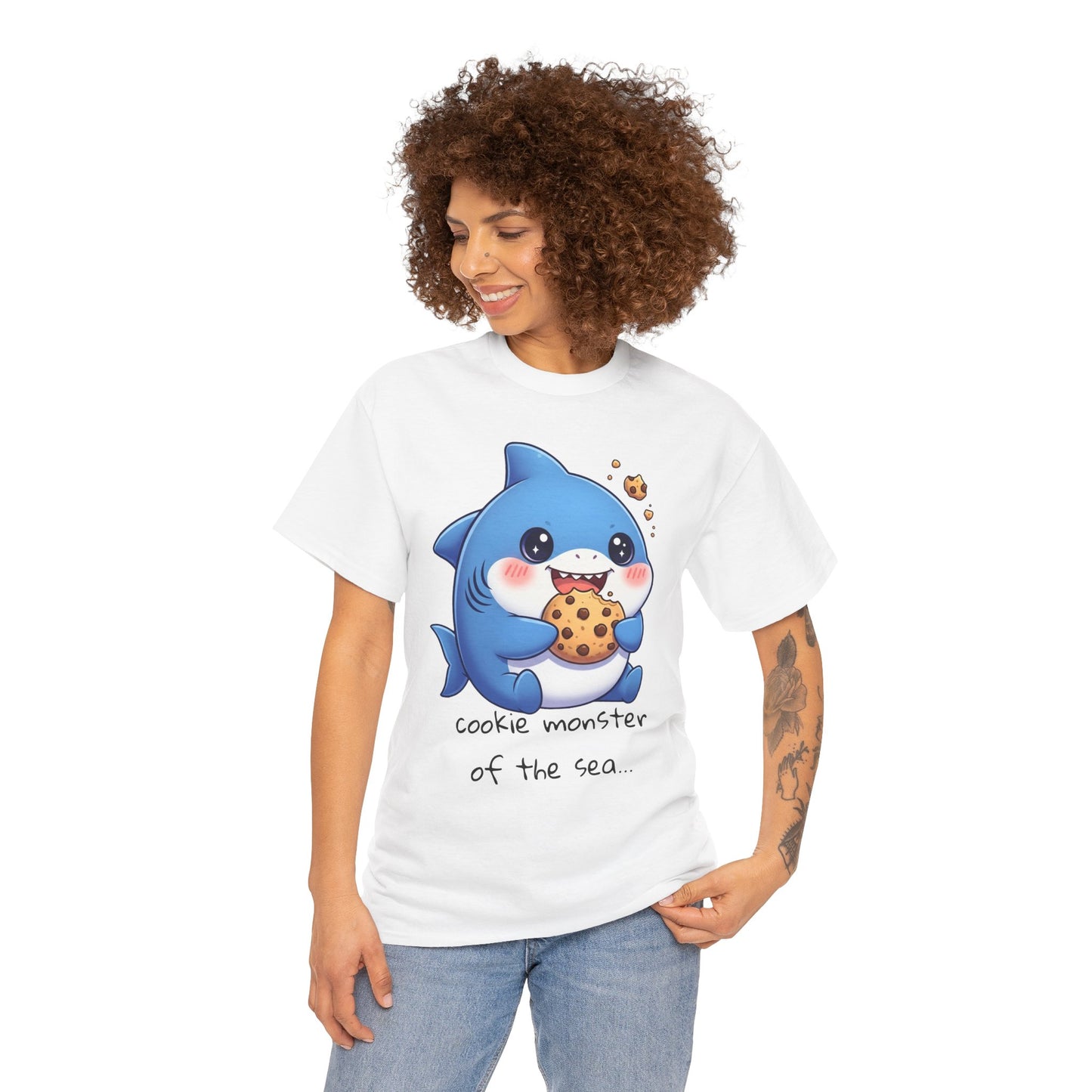 Cute Cookie Monster of the Sea Tee