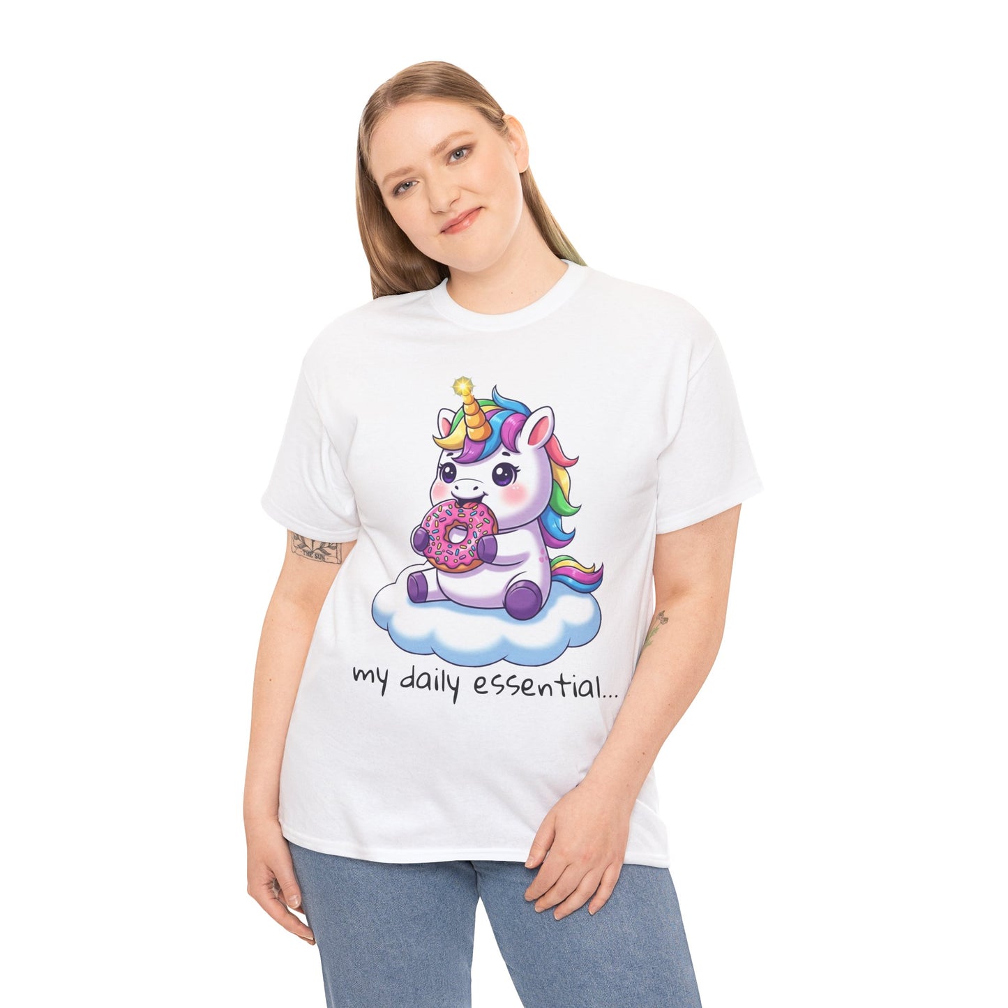 Cute Unicorn Donut Tee