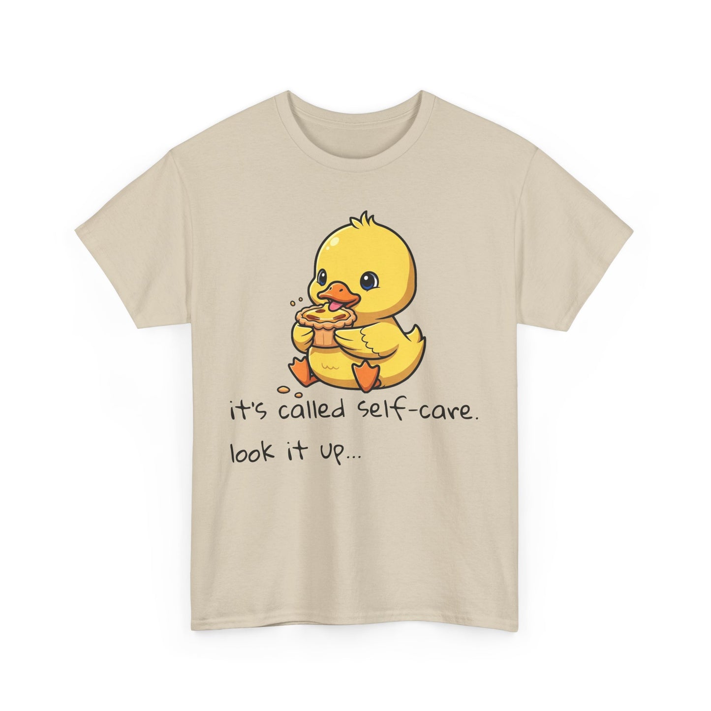 Cute Self-Care Duck Tee