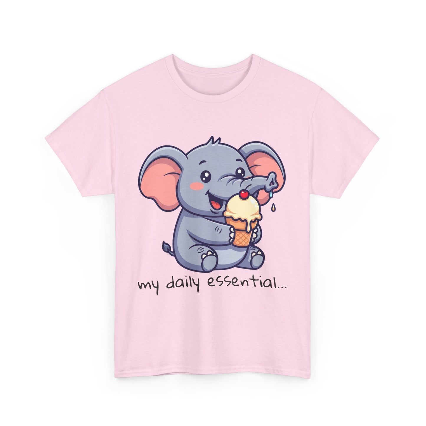 Adorable Elephant Graphic Tee