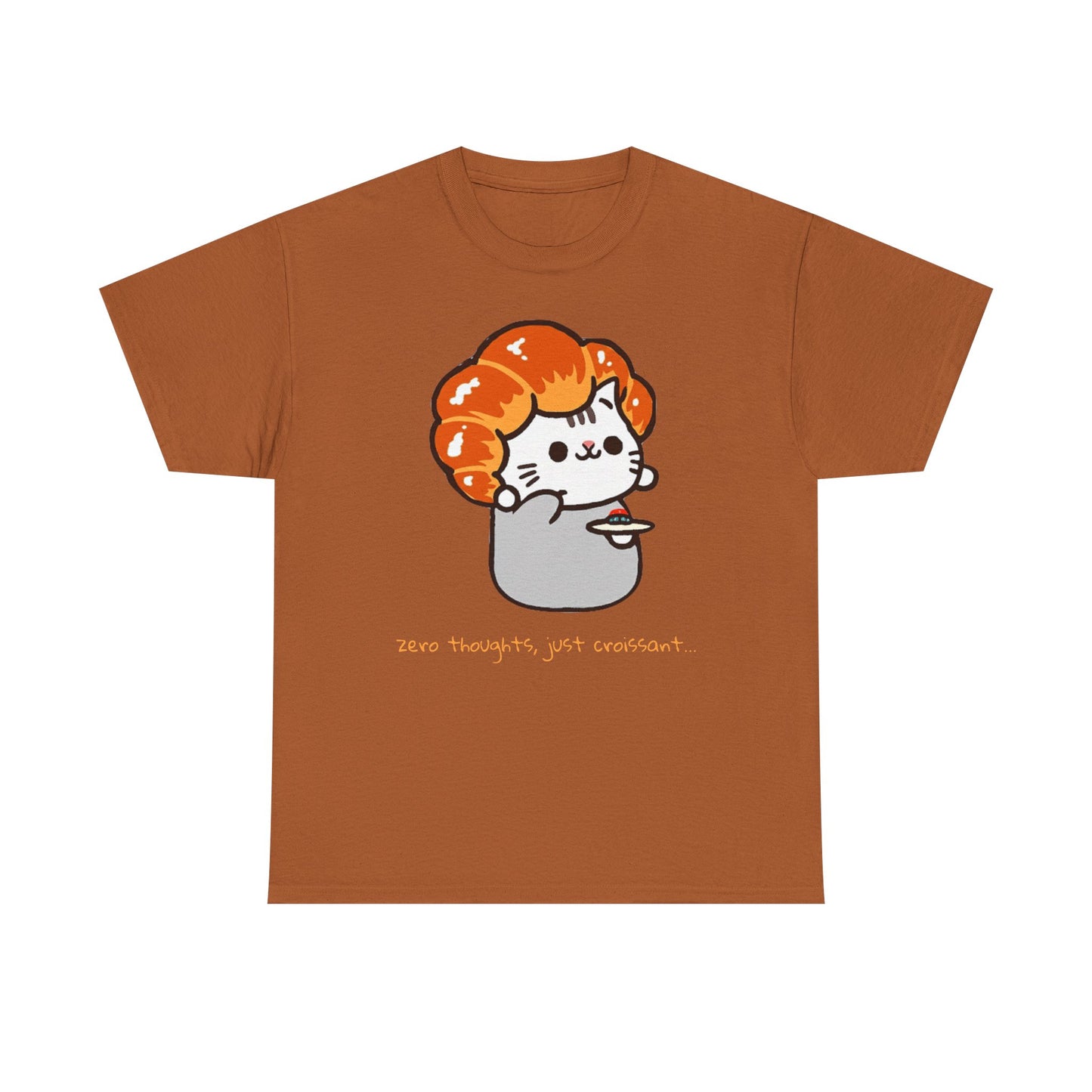 Cute Cat Croissant T-Shirt