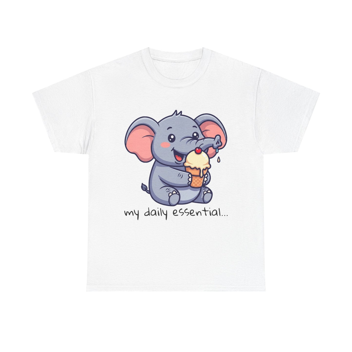 Adorable Elephant Graphic Tee