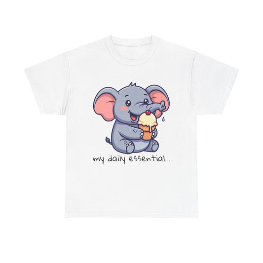 Adorable Elephant Graphic Tee