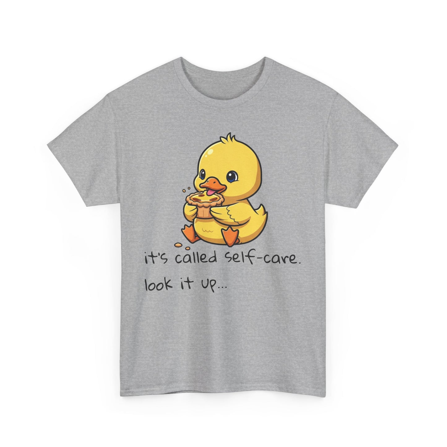 Cute Self-Care Duck Tee