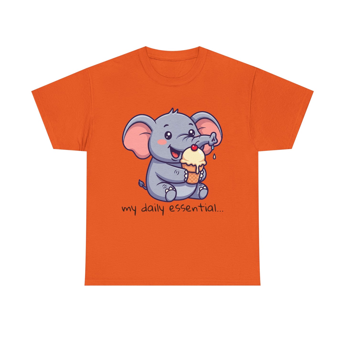 Adorable Elephant Graphic Tee