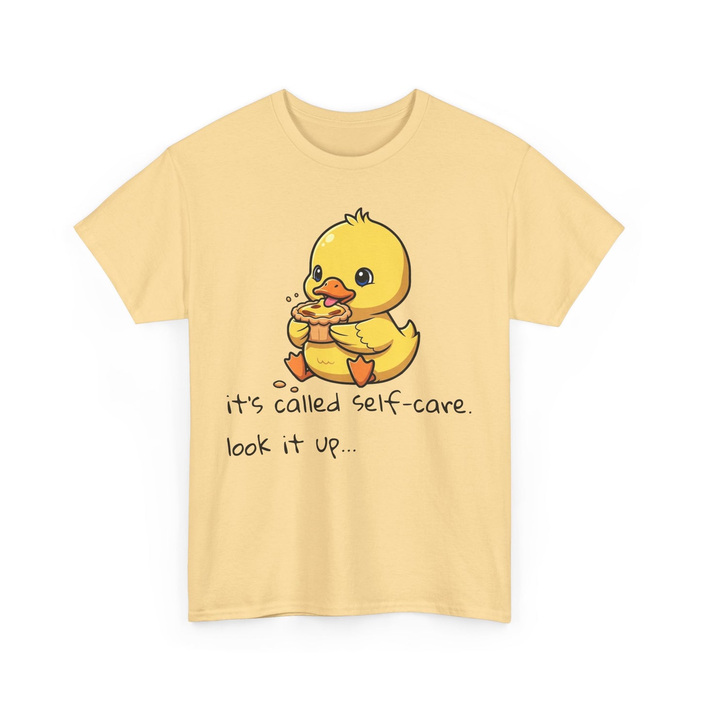 Cute Self-Care Duck Tee