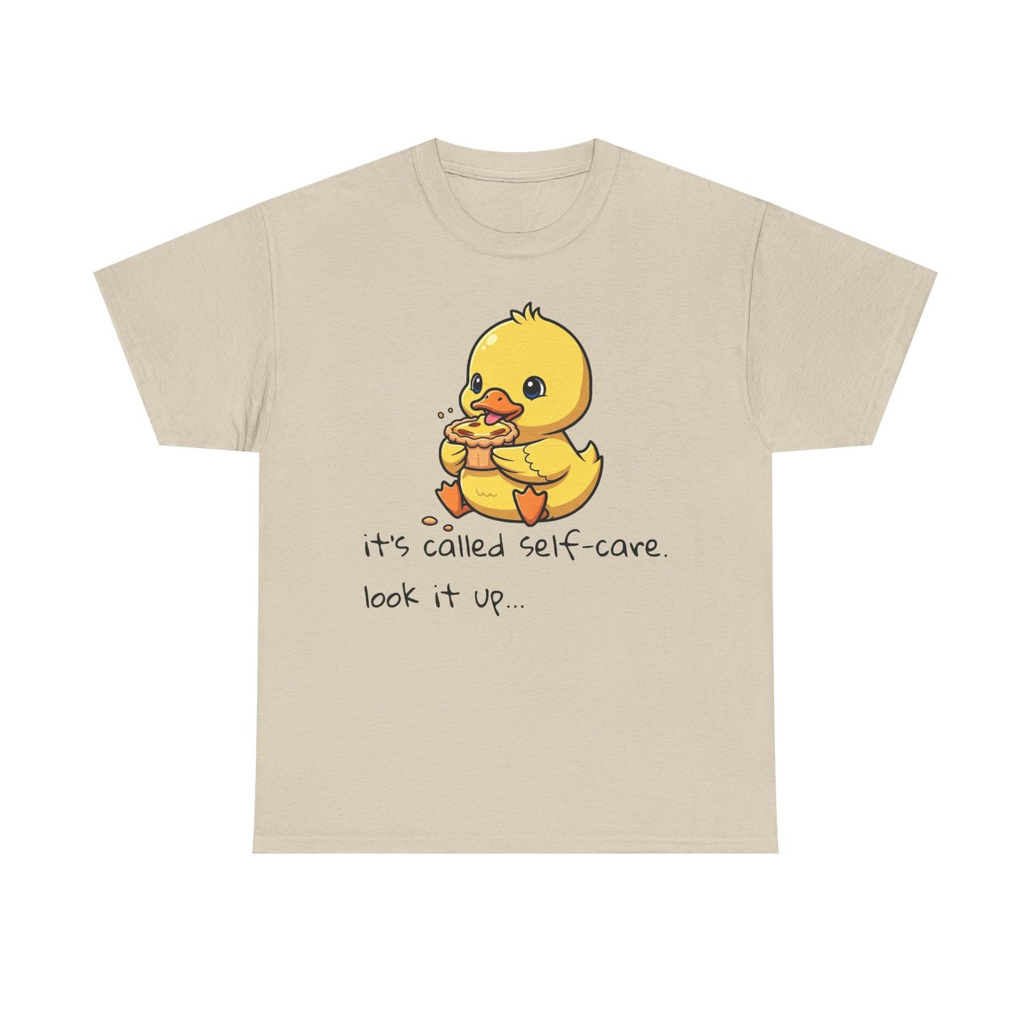 Cute Self-Care Duck Tee