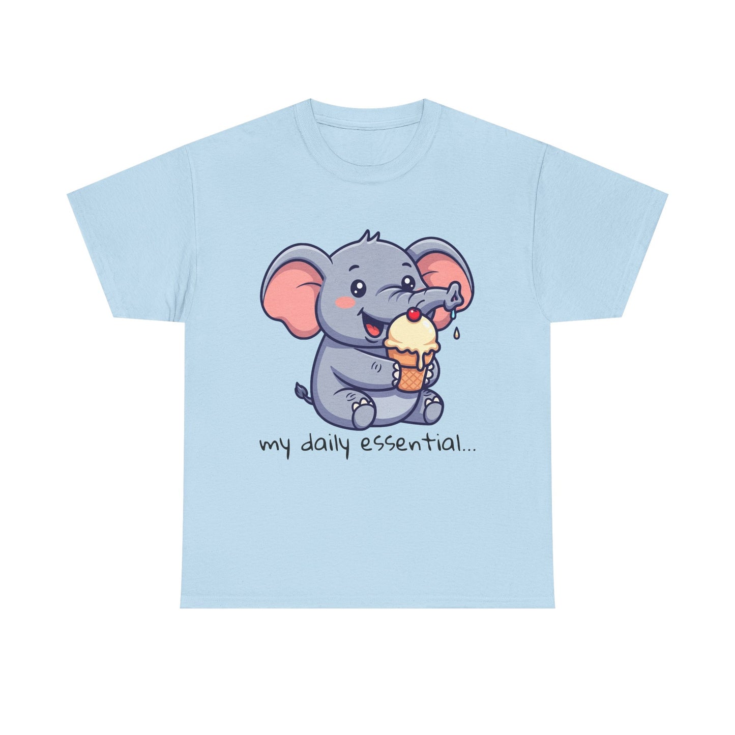 Adorable Elephant Graphic Tee