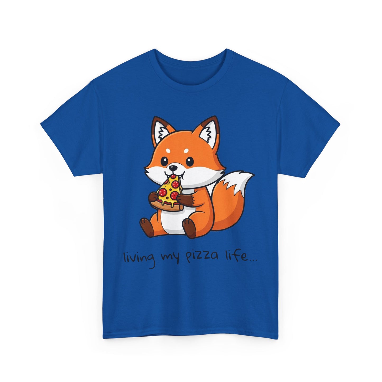 Cute Fox Pizza Life Tee
